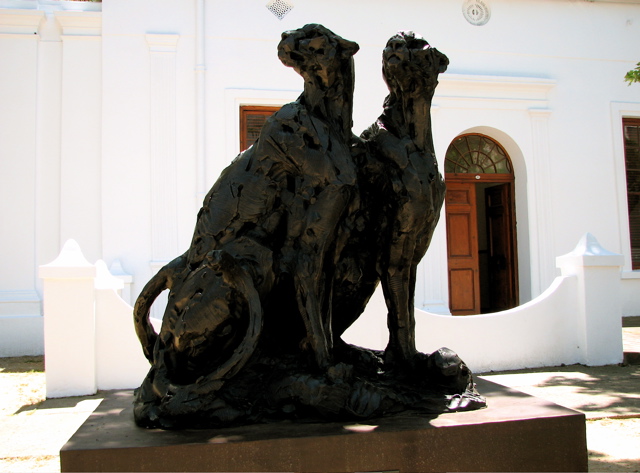 Cheetah Pair at the Library