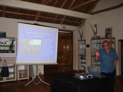 Anton Odendal gave a talk on Ecotourism