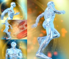 Glass Man illustrating energy flow
