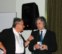 Istvan Kesckes and Steven Pinker