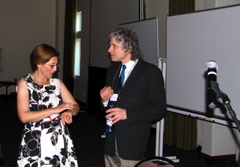 Christine Anthonissen und Steven Pinker