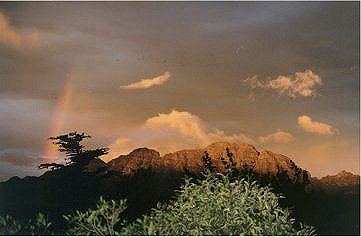 Simonsberg after a thunderstorm