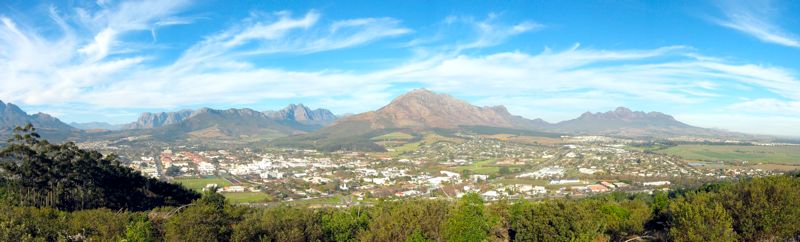 View of Stellenbosch