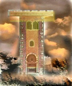 Turm, anklicken f�r Animation